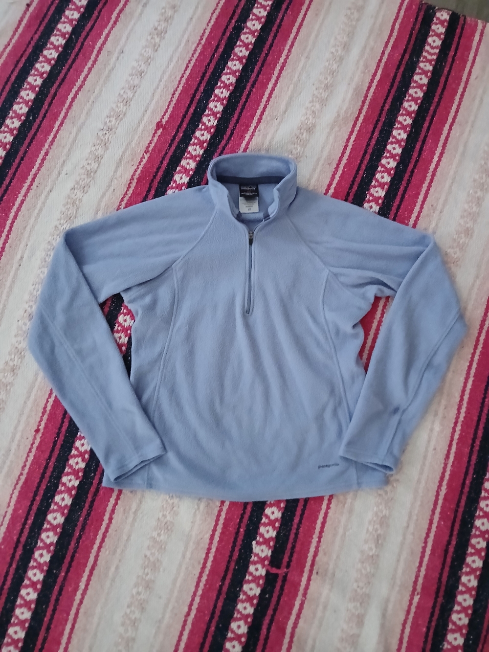 Patagonia Capilene Fleeced Baselayer Midweight Light Blue Womens XS - Picture 2 of 6